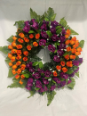 couronne-funeraire-rose-bouton-feuillage