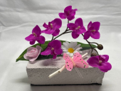 pierre-decorative-fleur-artificielle-columbarium