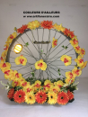 roue-cycliste-fleur-artificielle