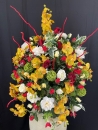 amphore-orchidee-rose-lierre-deco